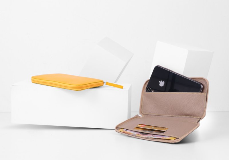 Carteira de Fecho para iPhone XR