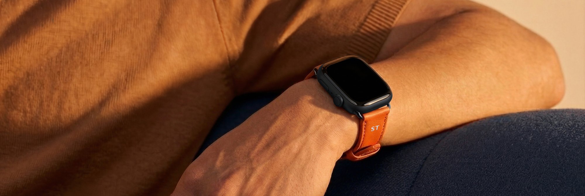 服/ファッション Apple Watch Series 3 42 mm Apple Watch Series 11 (42mm) および SE 3 (40mm) 用レザーバンド