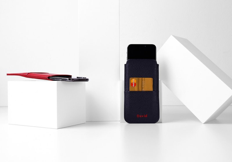 Capa para iPhone XS com bolso