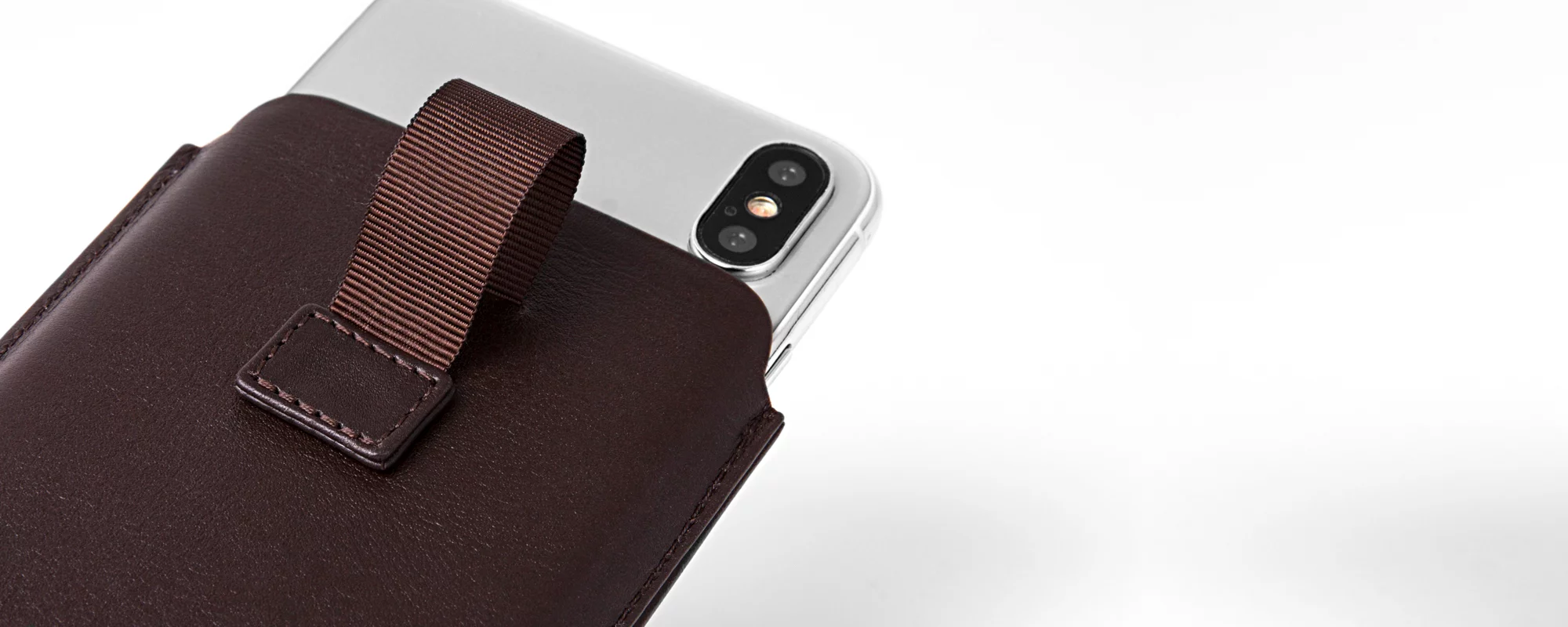 Bolsa para iPhone X com presilha