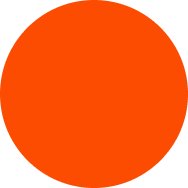 Orange circle