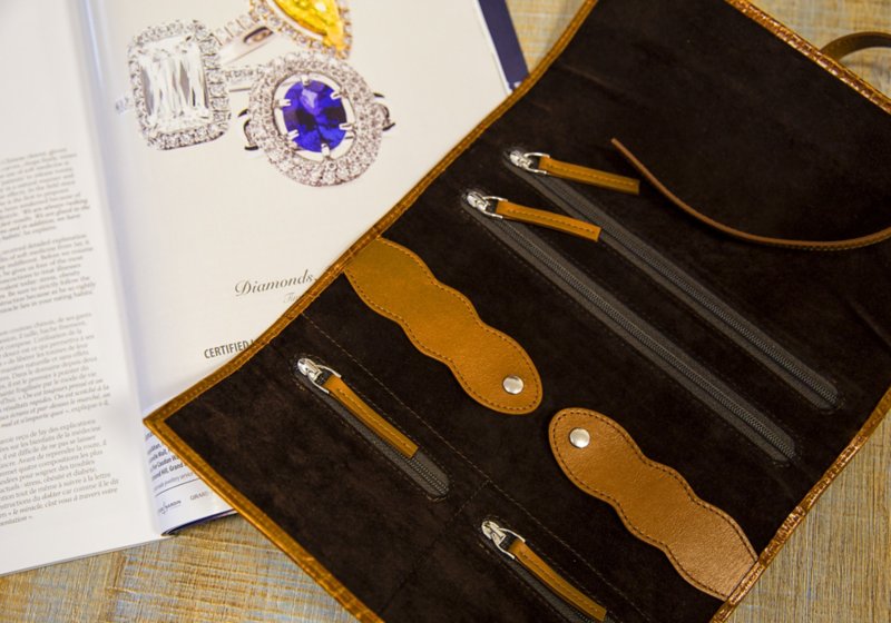 Oprolbaar Etui voor Sieraden en horloges