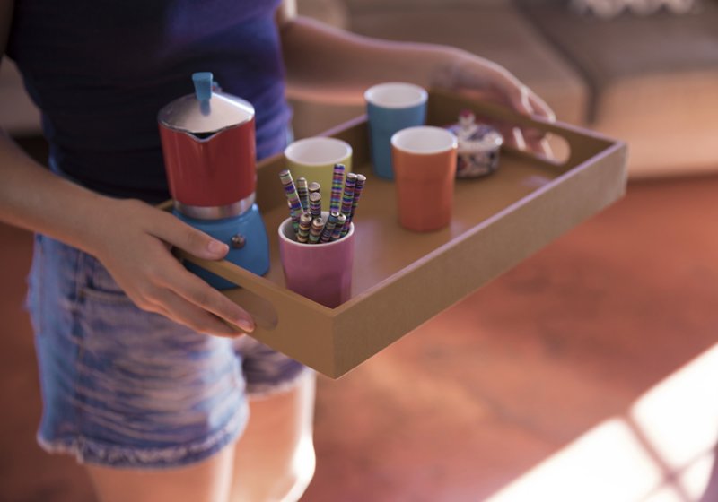 Service tray (15.7 x 9.4 inches)