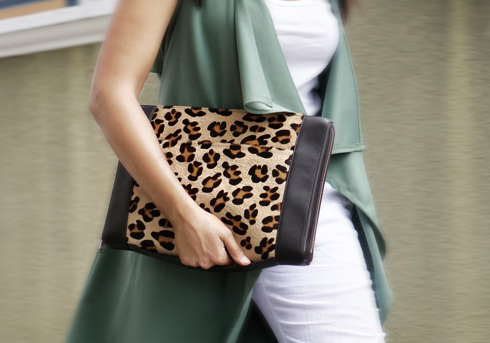 Leopard Document case