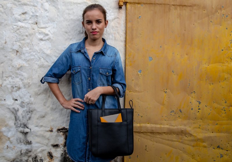 Small unisex tote bag