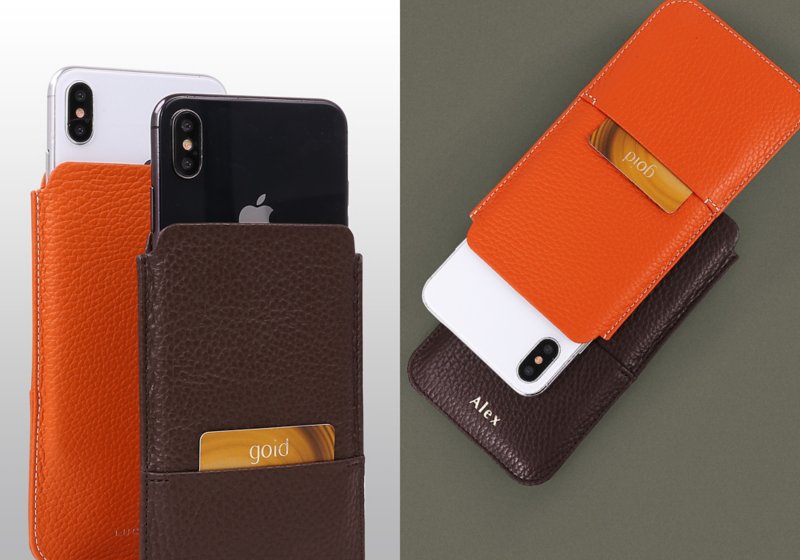 Capa para iPhone XS Max com bolso