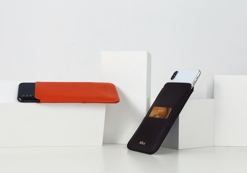 Capa para iPhone XS Max com bolso