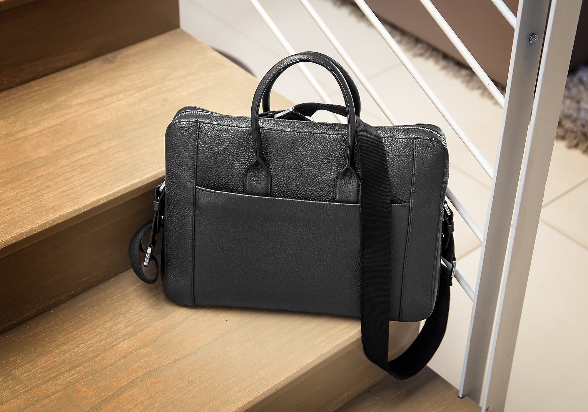 Leather laptop bags for men