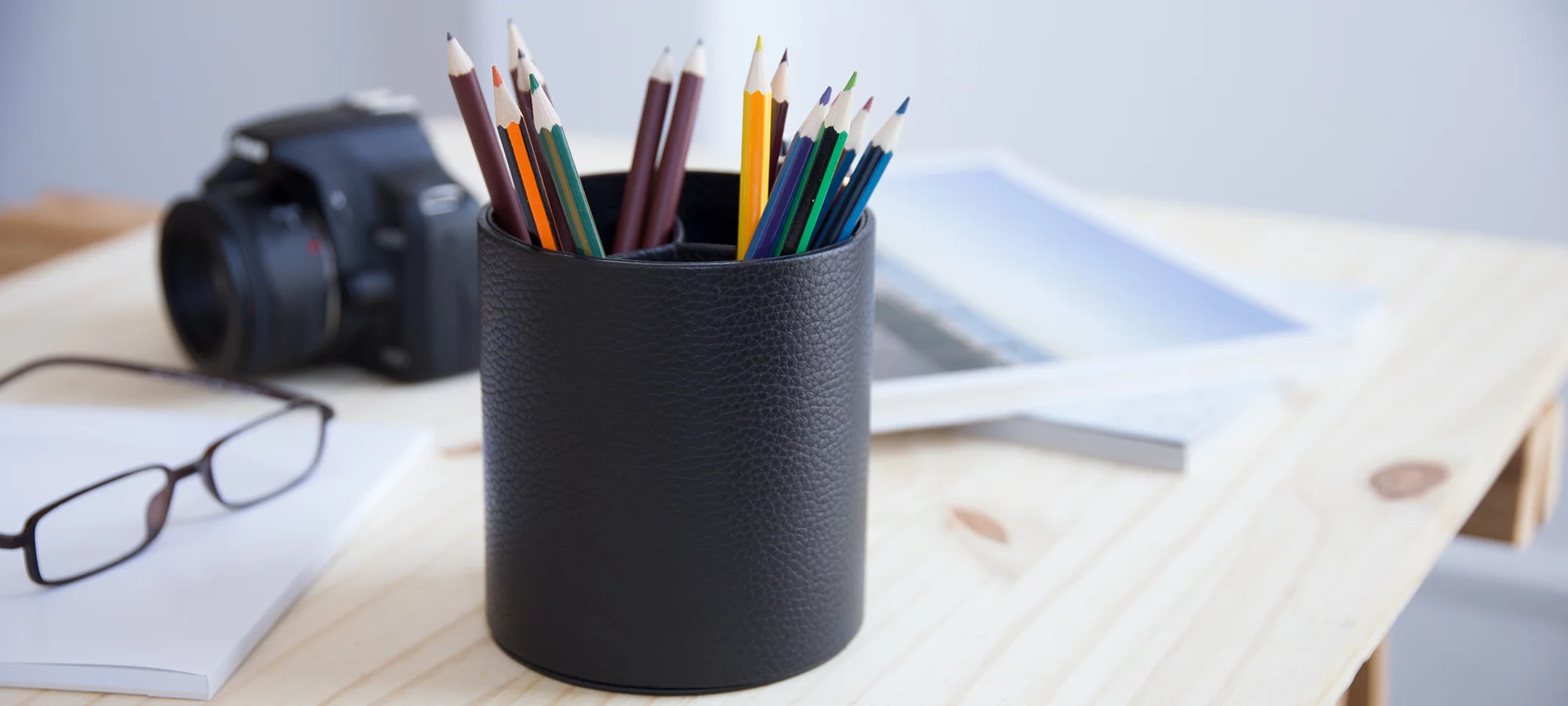 Large Pen Holder - Round