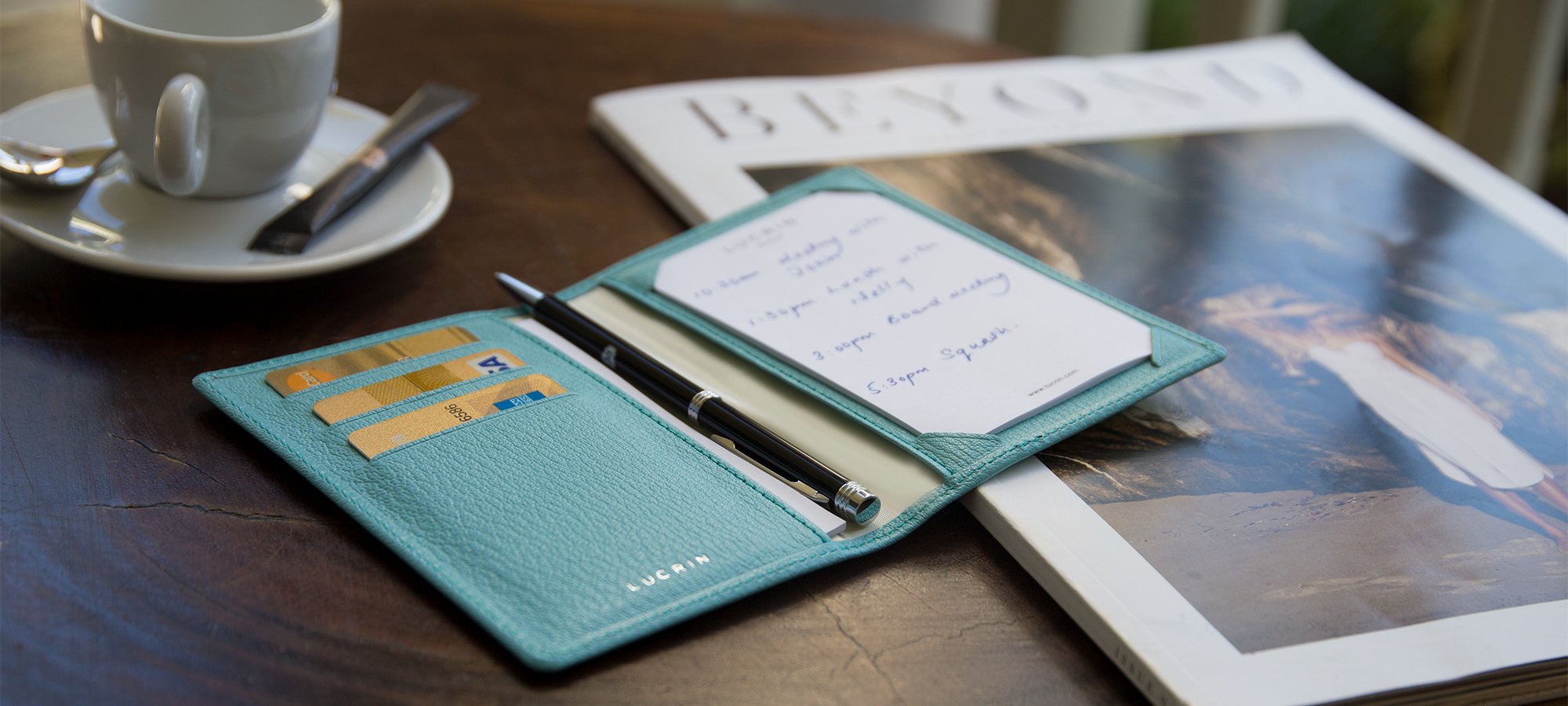 Luxury pocket note pad