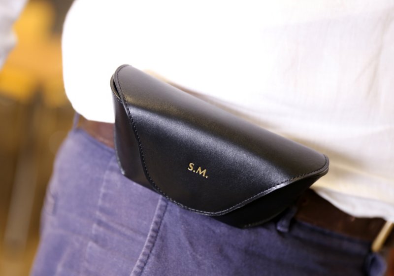 Semi-Rigid glasses belt case