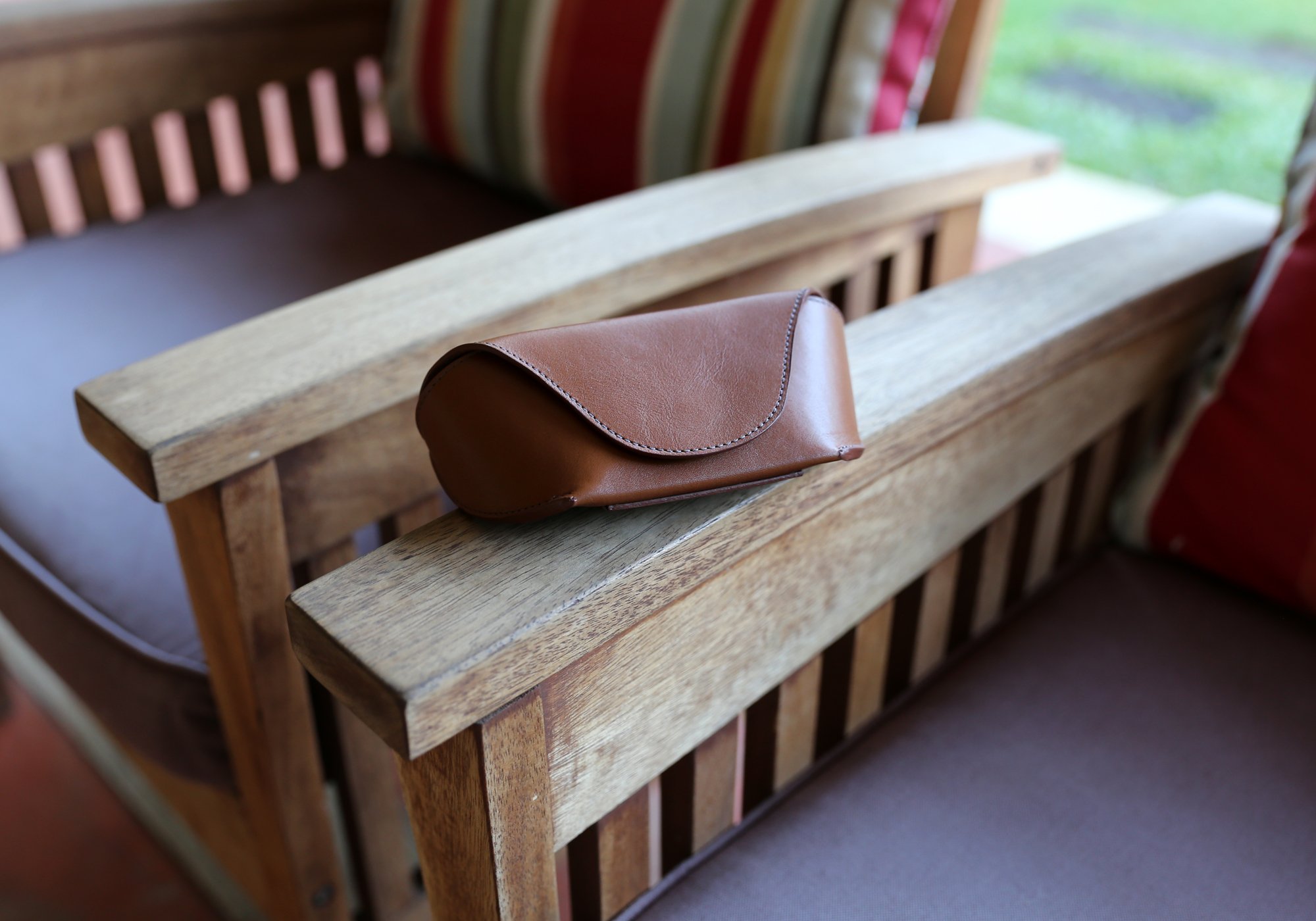 Semi-Rigid glasses belt case
