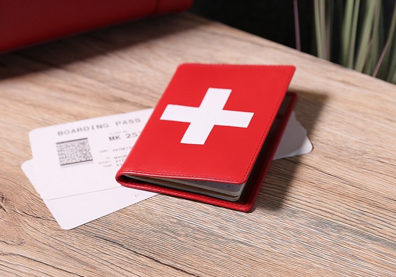Swiss passport holder
