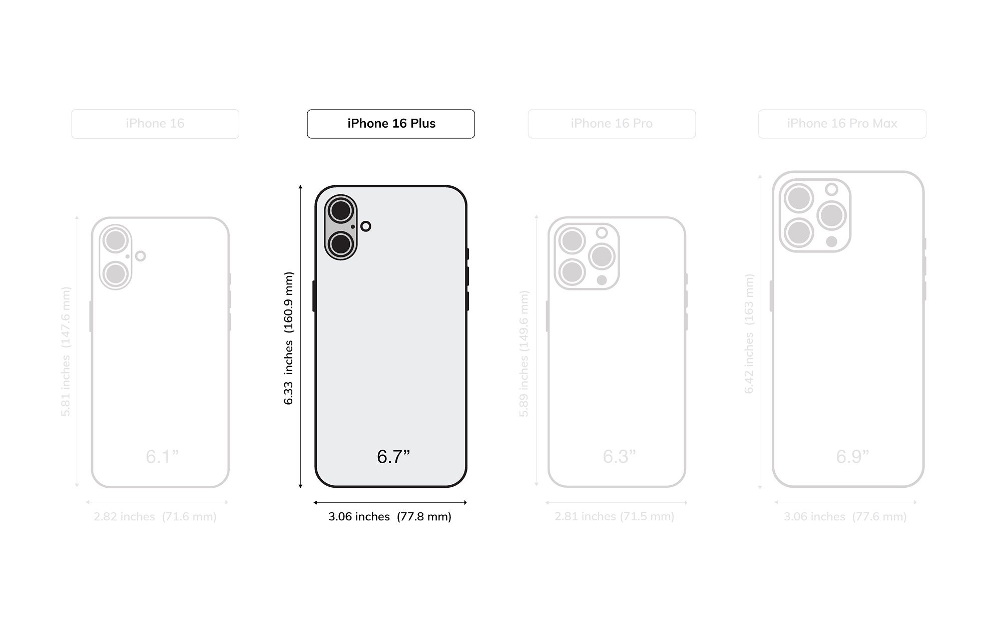 Luxury Wallet Case - iPhone 16 Plus