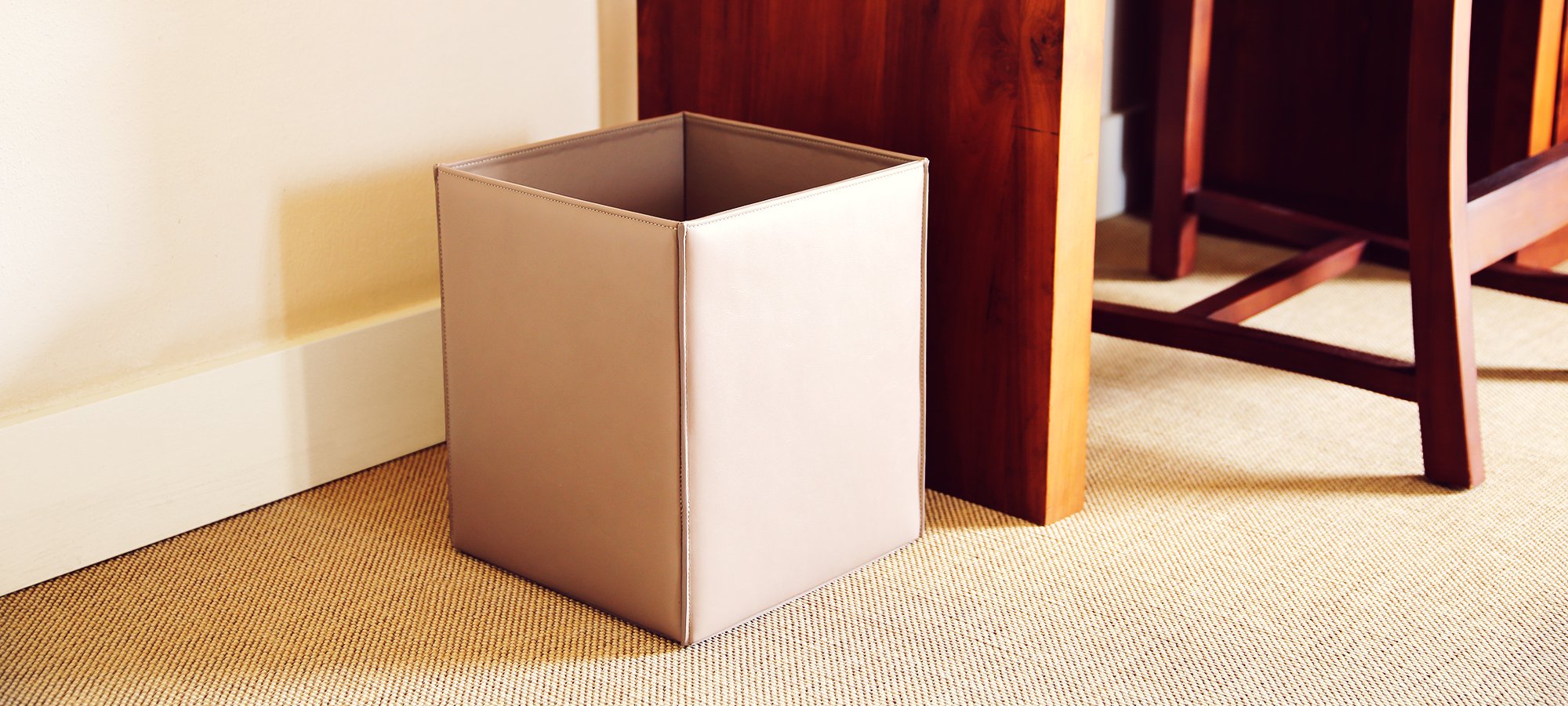 Square Paper Waste Basket