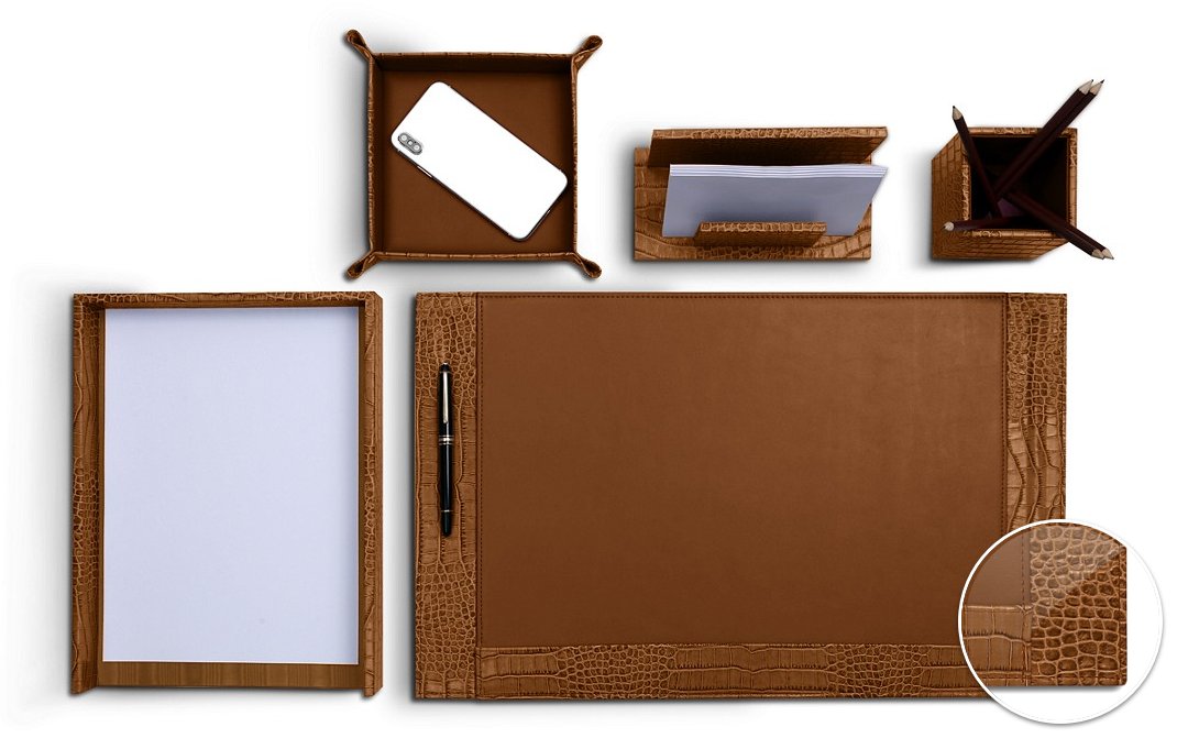 Office Leather Accessories, Leather Office Supplies