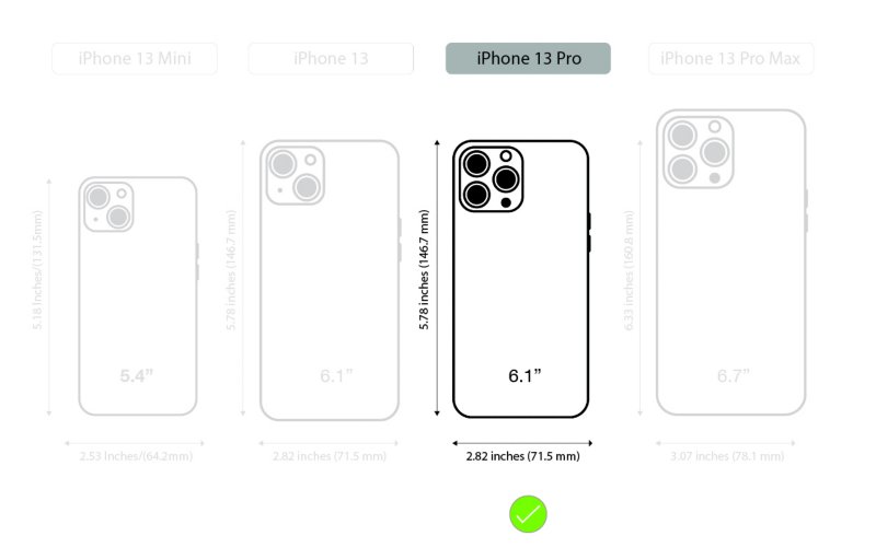 iPhone 13 Pro - Technical Specifications (UK)