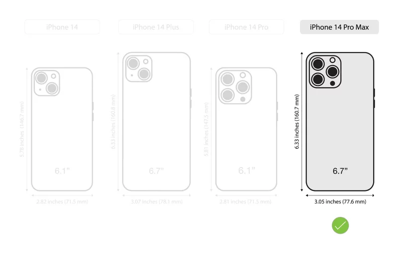 Luxury Wallet - iPhone 14 Pro Max