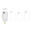 Zip Wallet -  iPhone 15 - Mouse-Grey - Smooth Leather
