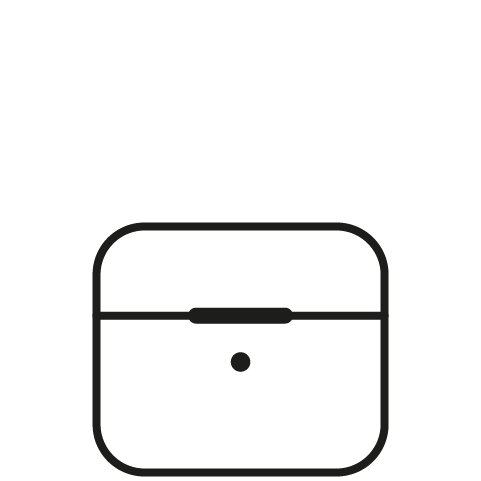 Leather AirPods case cover