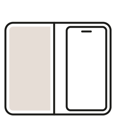 Leather minimalist wallet