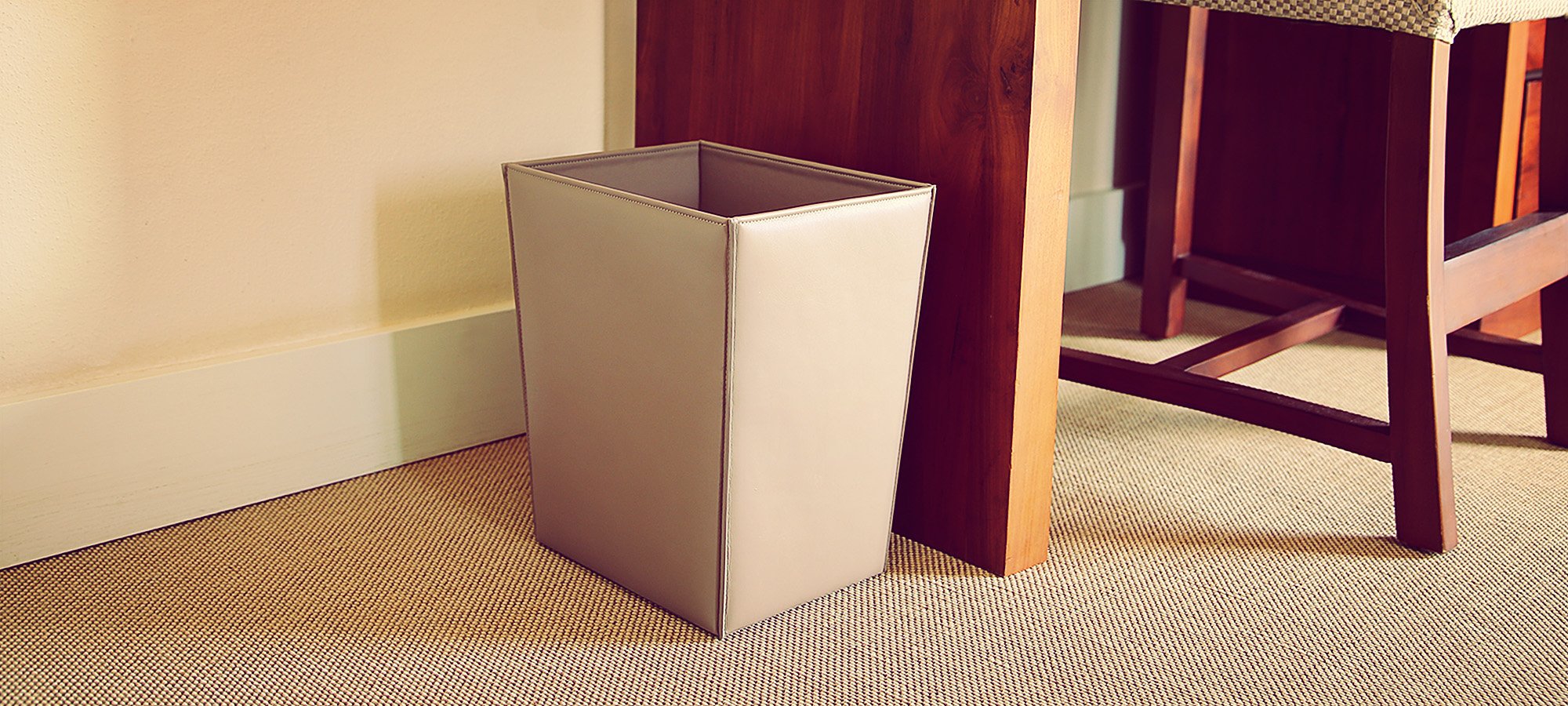 Rechthoekige prullenmand