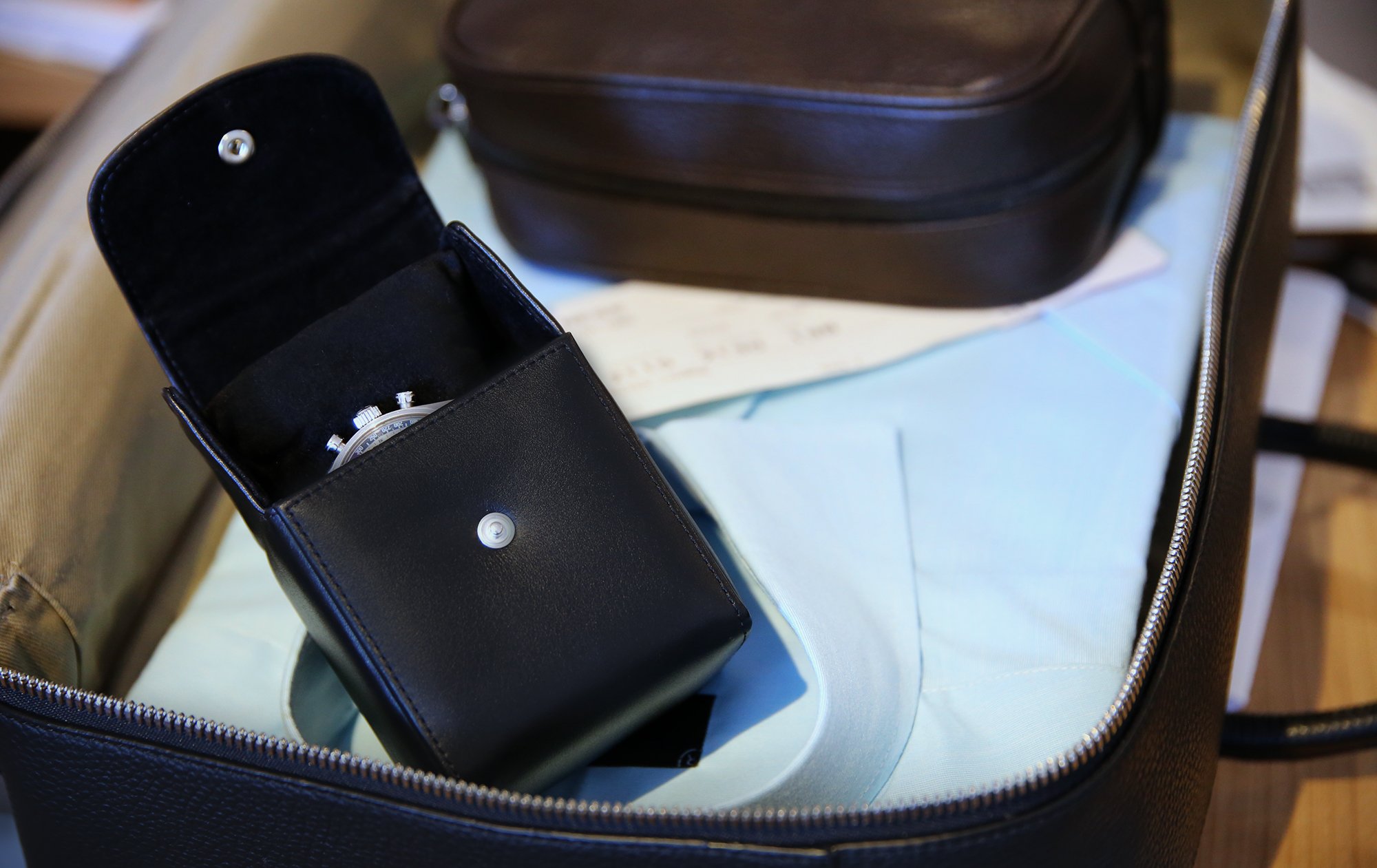 腕時計用トラベルポーチ