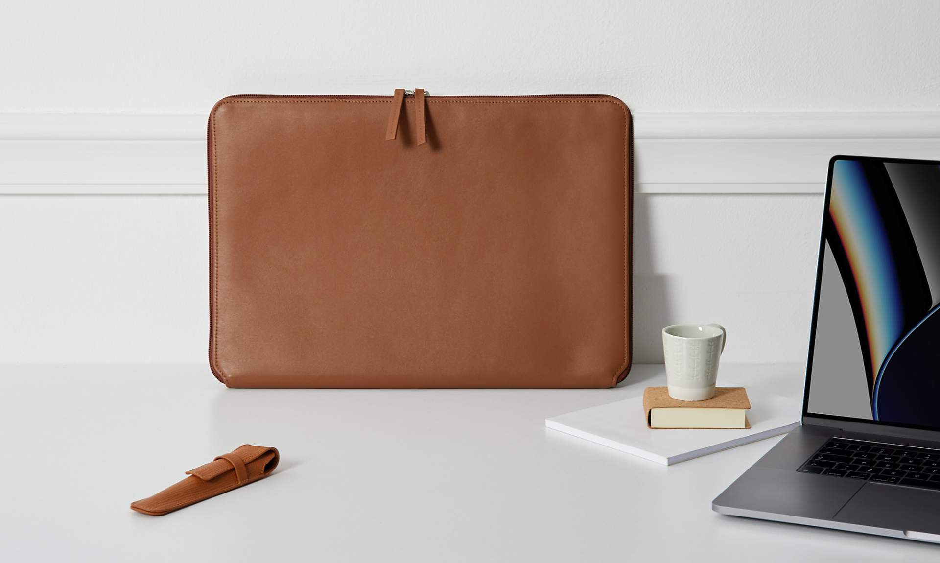 Leather case for MacBook Pro