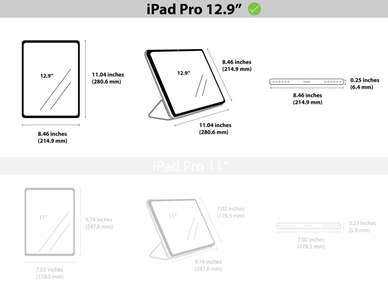 Smart Cover for iPad Pro 12.9" (6th Generation - 2023)