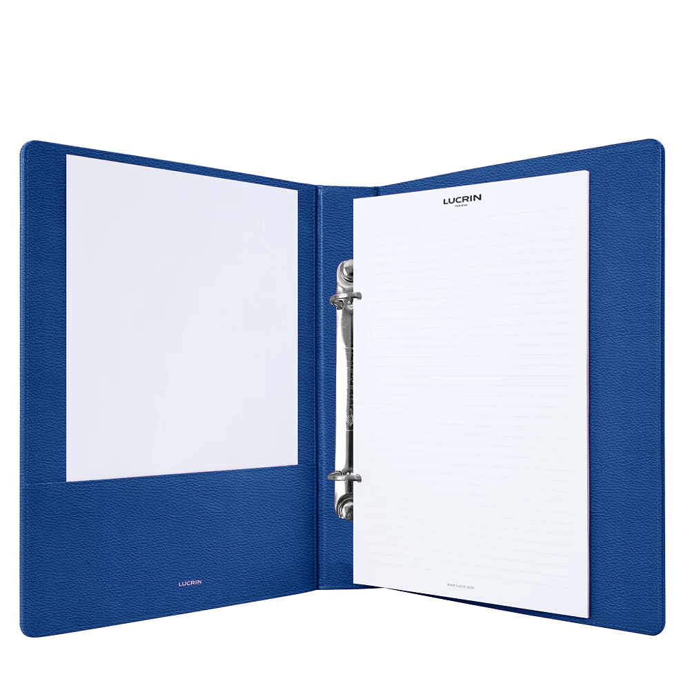 Premium Leather Ring Binder with Two Rings | Personalisation Options ...