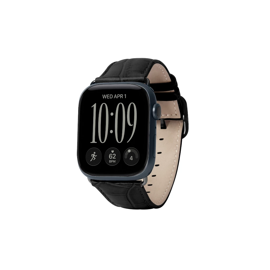 Leather Bands for Apple Watch Series 11 (46mm) and SE 3  display picture 2