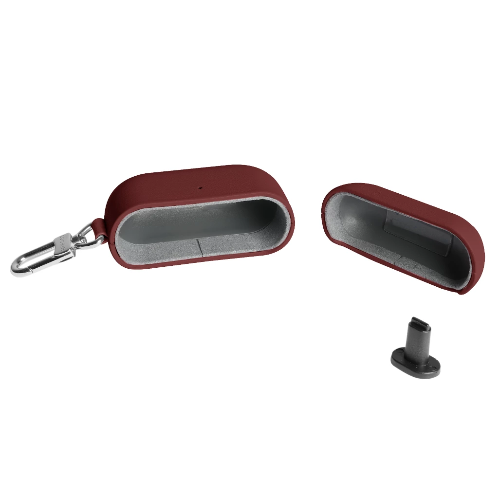AirPods Proレザーカバー カラビナ付