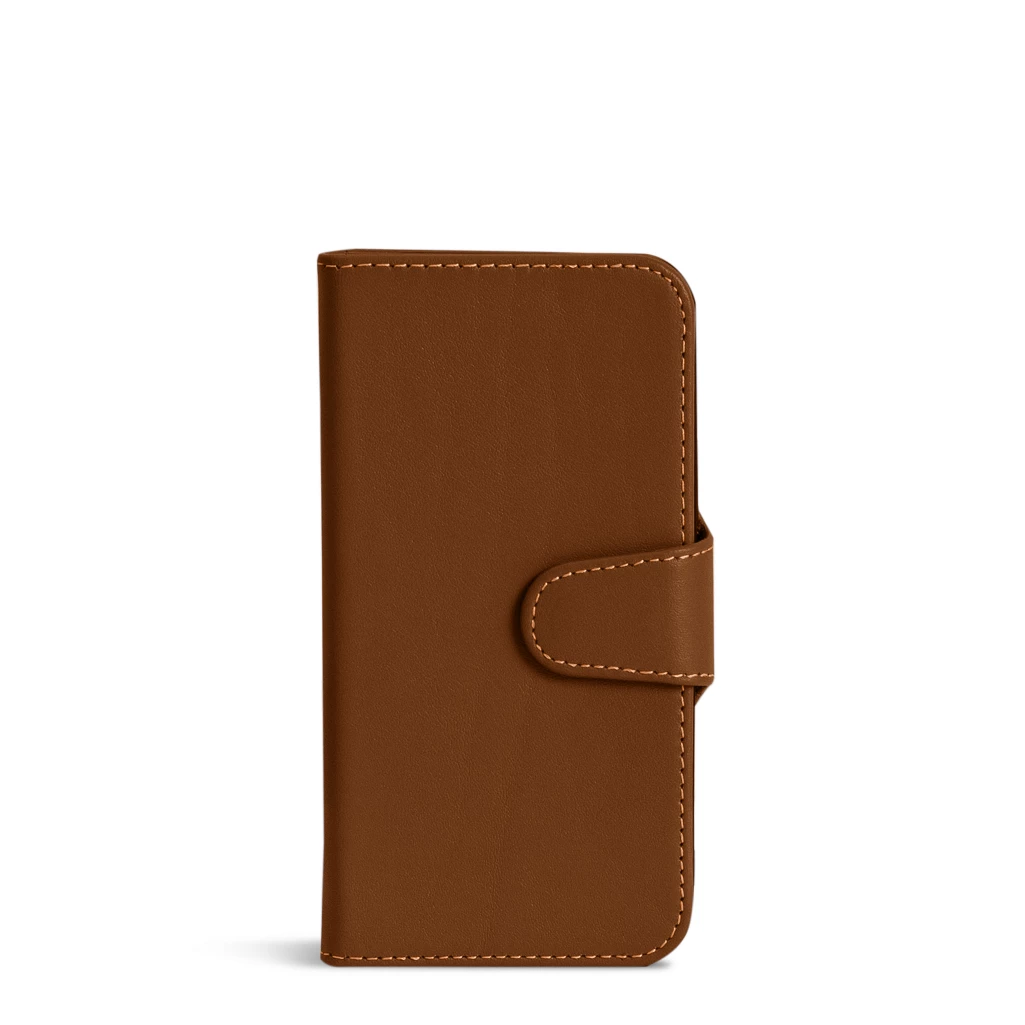 Étui Portefeuille Pour IPhone 13 Pro Max - Cuir Synthétique Noir - Anti-choc - Neuf Sous Blister