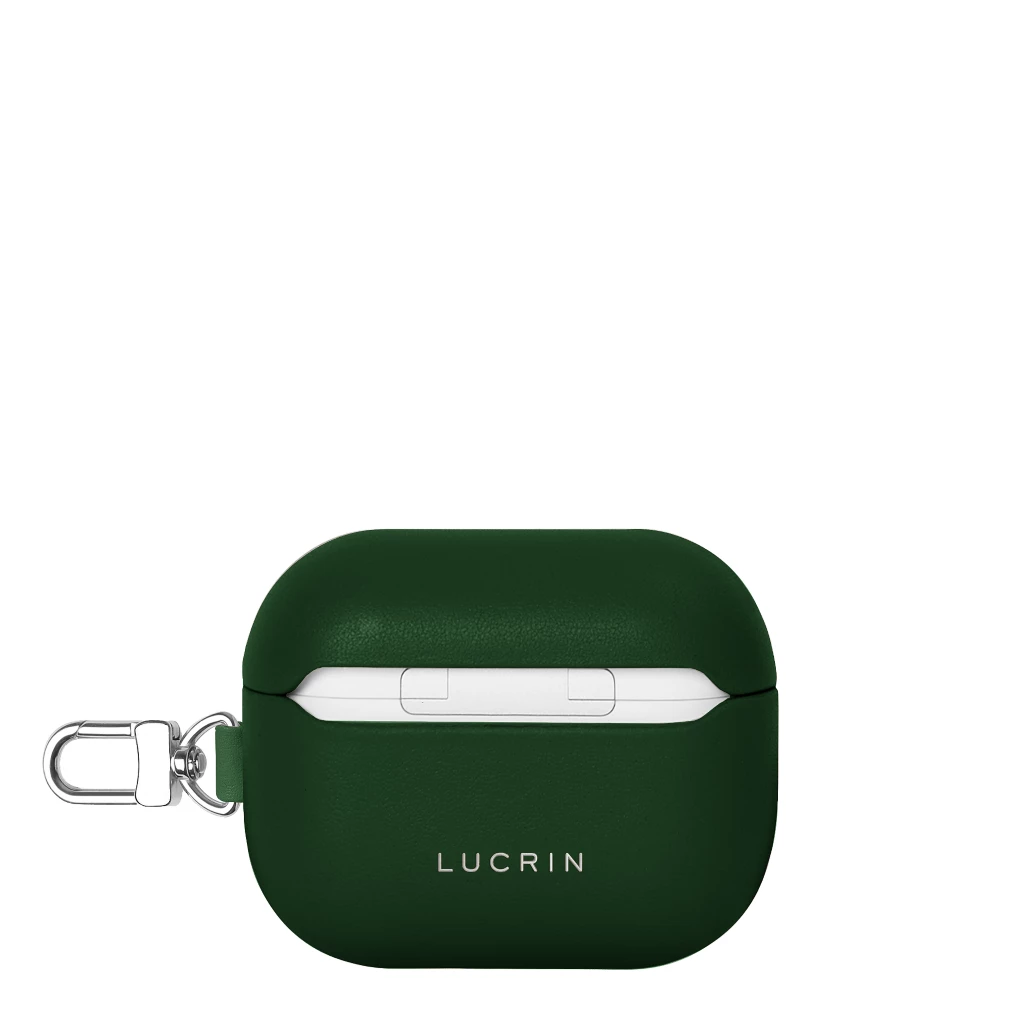 AirPods Pro 3 レザーケース カラビナ付き | LUCRIN