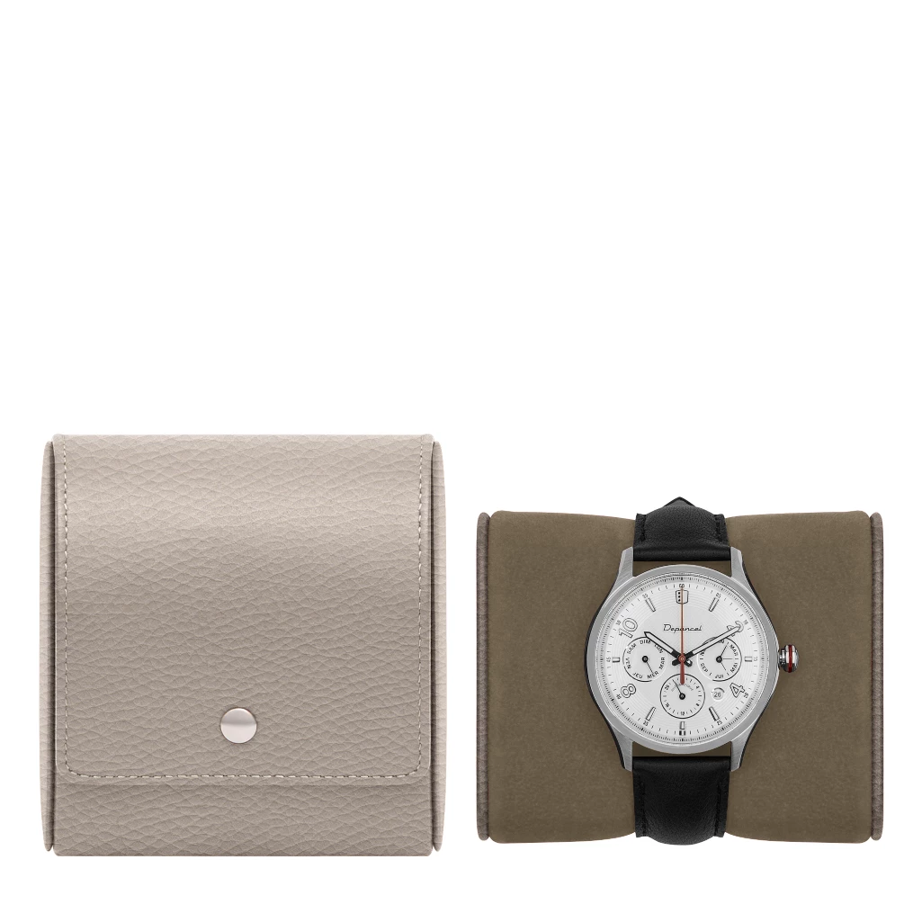 Horloge De Poche/voyage Compacte New York Games - Réveil Analogique Avec étui