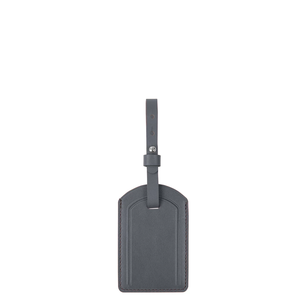 Etichetta Bagaglio In Vera Pelle Di Lusso Con Fibbia In Ottone, Personalizzabile, Made In UK