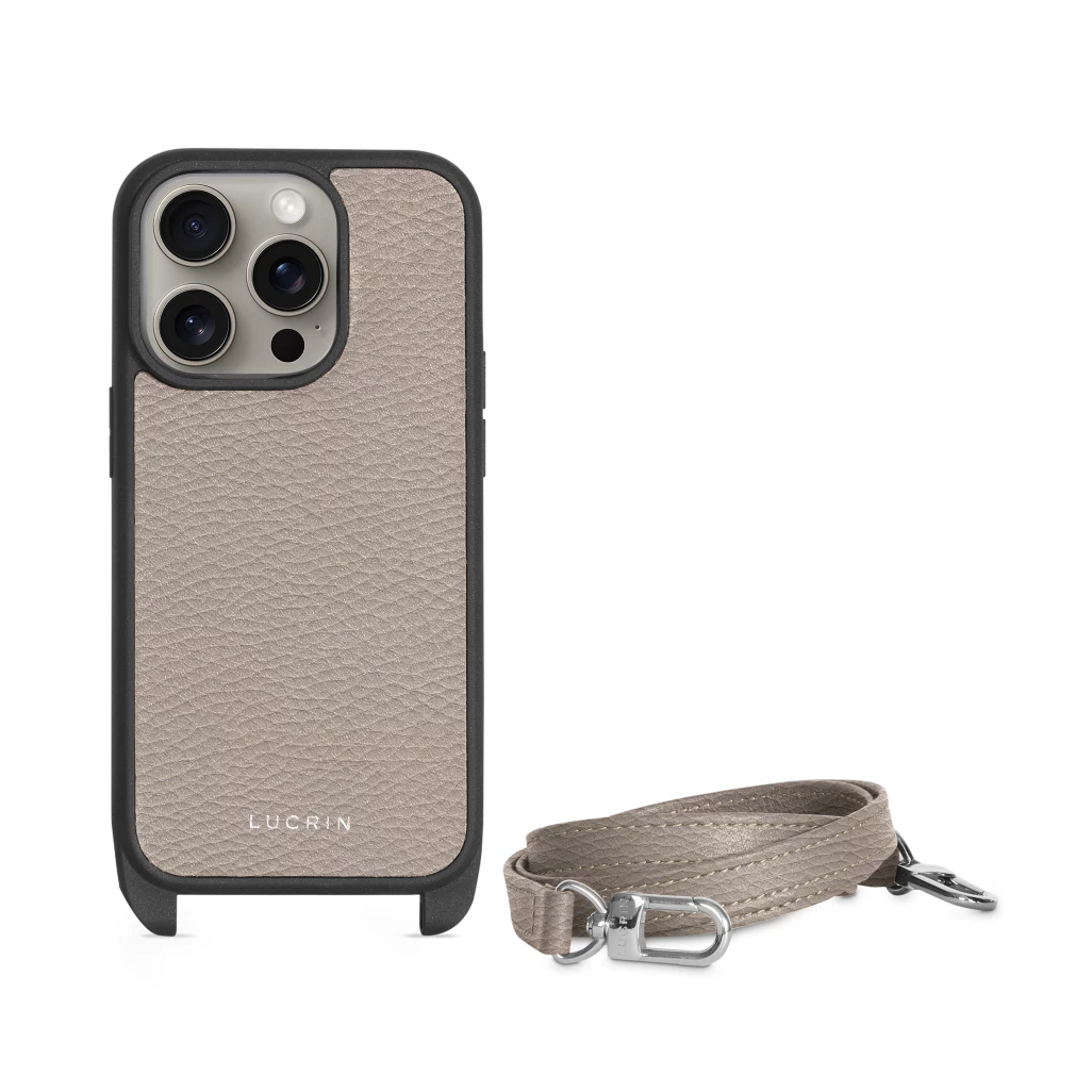 iPhone 15 Pro Max Crossbody Case: Customizable | Lucrin Geneva US