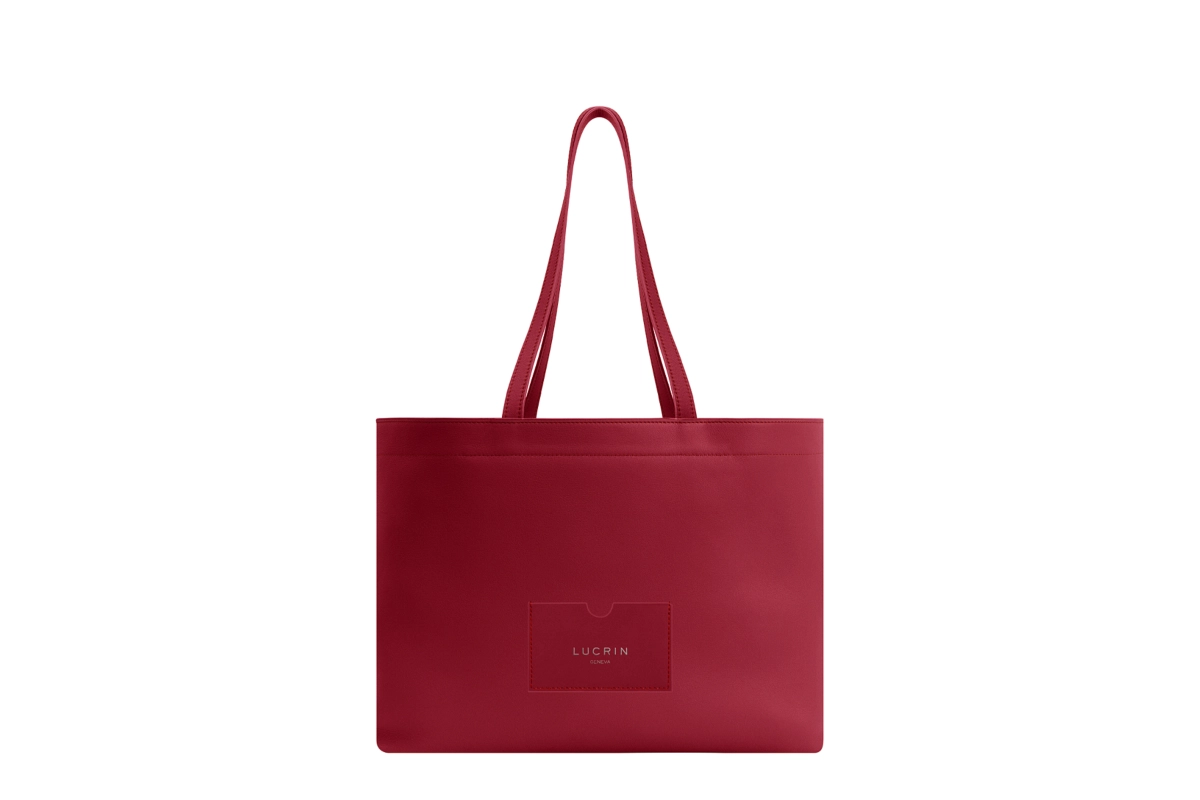 Everyday Shopper Bag - Red - Calf Leather main product photo