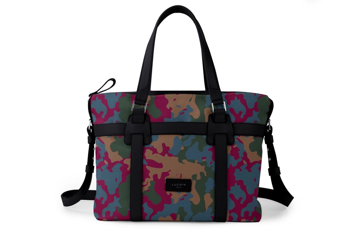 Shopper bag - LO - Tan-Black - Camouflage main product photo