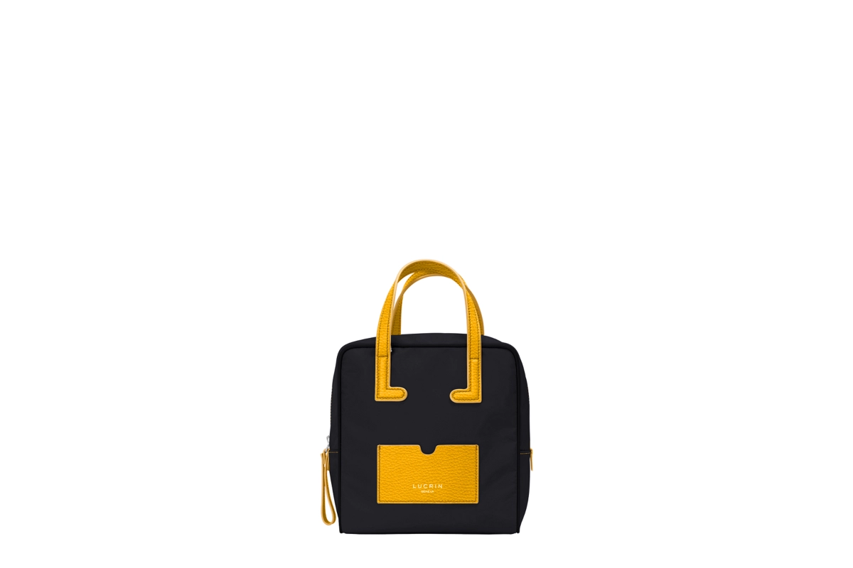 Crossbody Sling Bag - LT - Sun Yellow-Black - Premium Nylon main product photo