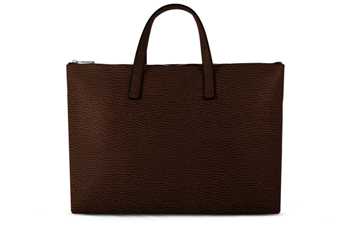 Handbag Tote - L25 - Dark Brown - Granulated Leather main product photo