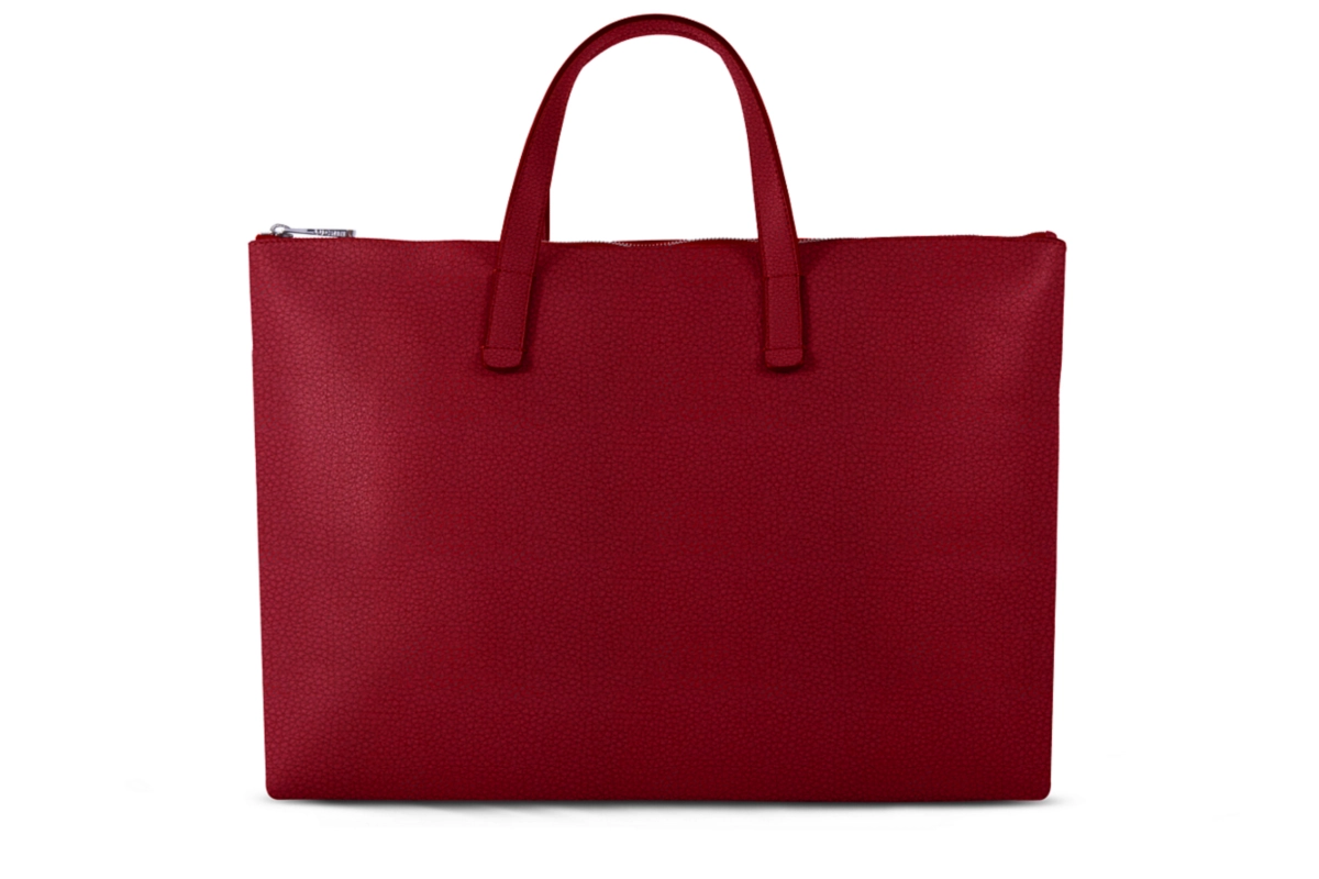 Handbag Tote - L25 - Red - Granulated Calf Leather main product photo