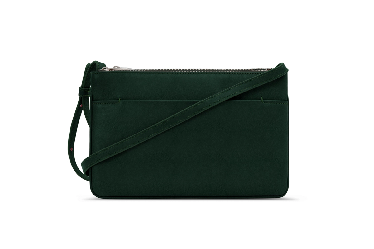 Multi Pochette Crossbody - L5 - Dark Green - Calf Leather main product photo