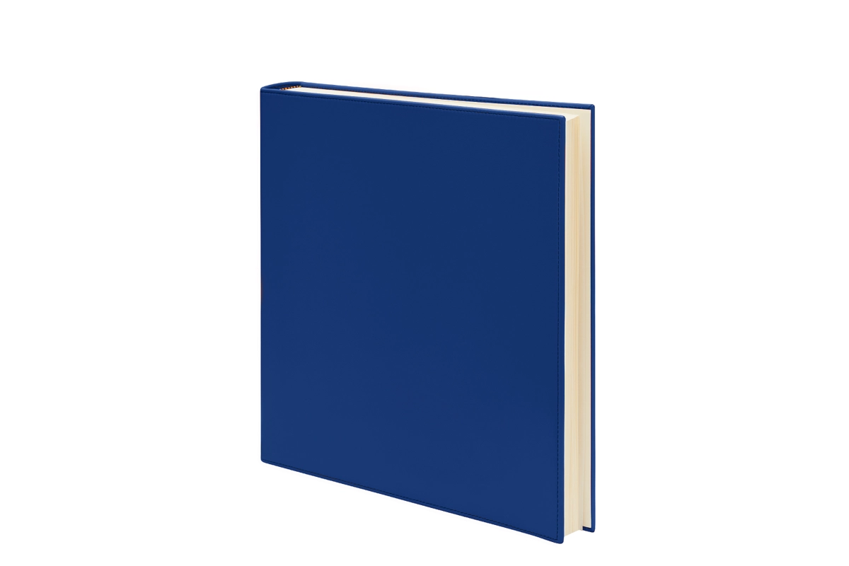 Large Photo Album - Royal Blue - Smooth Leather main product photo