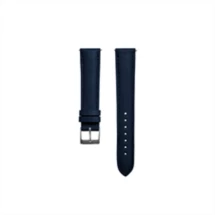 Cinturino Orologio In Pelle Blu 20 Mm &ndash; Vintage Uomo, Classico Con Fibbia A Tank