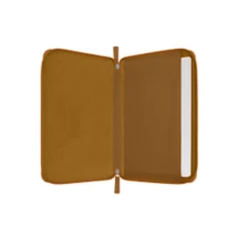 Zipped iPad Mini 7 Leather Case | Lucrin Geneva US