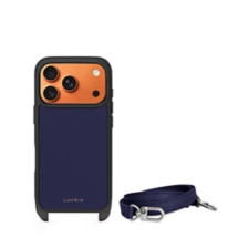 Crossbody bumper case - iPhone 17 Pro Max | Personalized leather