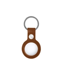 Leather AirTag Keychain - Customizable | Lucrin Geneva US