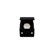 Watch case for 1 watch - Black -  Square Granulated