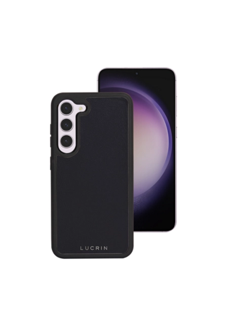 Cover Samsung Galaxy S23 - Black - Smooth Leather